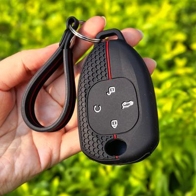 Silicone Car Key Case Cover Shell For Trumpchi Gac  Empow J11 J12 J13 J14 J15 J16 Gs8 Fob Keychain Accessories