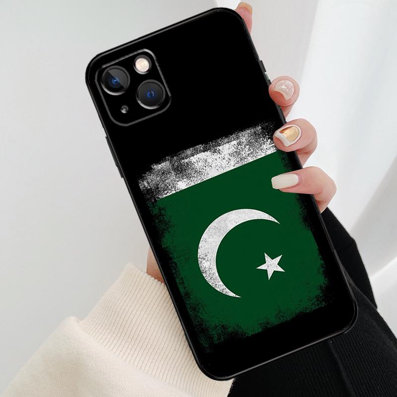 Pakistan Flag Banner Phone Case For iPhone 17 Pro Max 15 14 13 11 12 16 Pro Max mini 15 16 Plus 16e 17 Air Cover