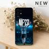 Fútbol L-Lionel m-Messi 10 Funda para Teléfono Para Samsung S26,25,24,23,22,30,21,10,9,Ultra,Plus,Lite Negra Suave