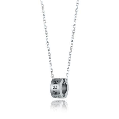 Everlasting Single Plain Multi Silver 925 Necklace LLNS22317SXY