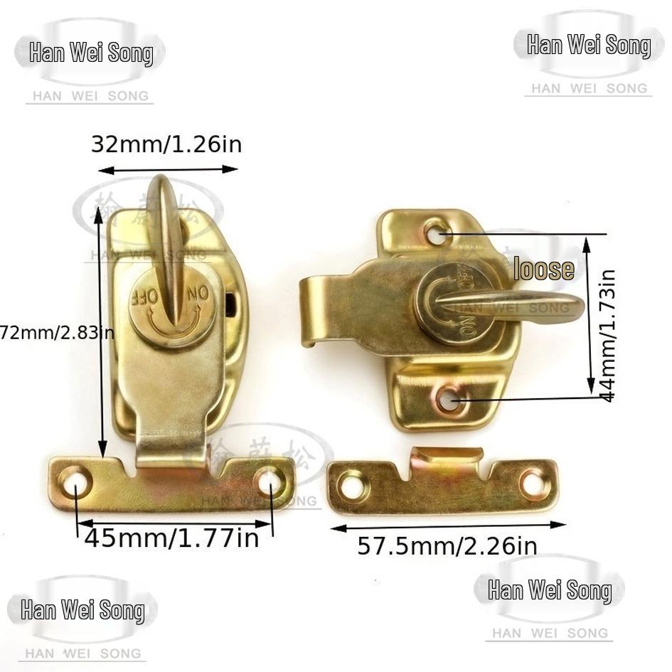 

Dining Tabletop Abalone Buckle / Connector / Clasp / Large Table Buckle Hardware
