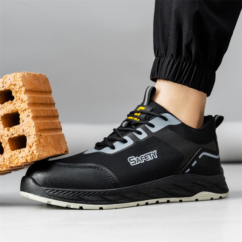 Insulation 10Kv Composite Toe Anti Static Men Work Safety Shoes Sneakers Anti Smashing Anti Piercing Adult Boots Male Footwear