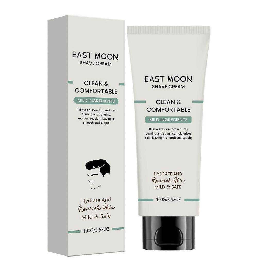 Men'S Shaving Care Cream, Daily Gentle And Smooth Men'S Shaving Cream, Can Prevent Cuts, Nicks, And Razor Burns