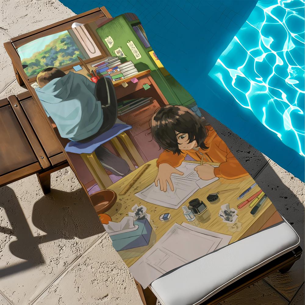 Japanese Movie L-Look Anime B-Back Towel Beach Quick Dry Soft Pool Towels Gift for Travel Gym Shower Camping sports
