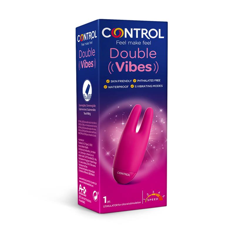 Double Vibe Double Stimulator 5 Functions