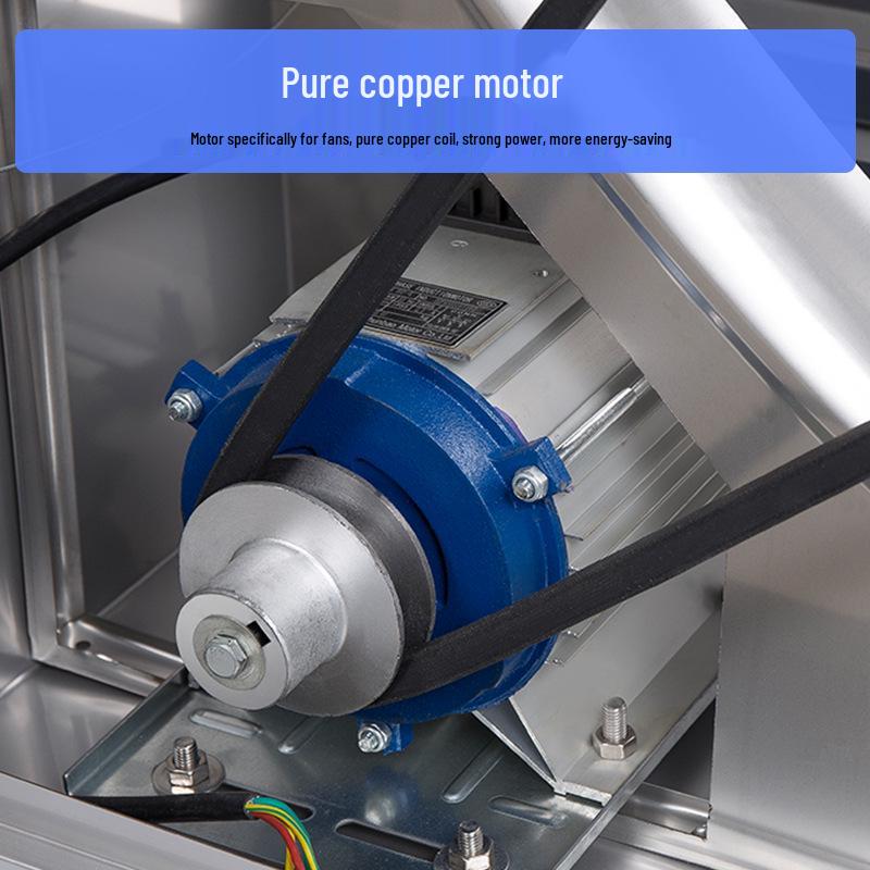 Heavy Hammer 304 Stainless Steel Industrial Exhaust Fan for Aquaculture, Greenhouse, Mine, and Cattle Shed Ventilation
