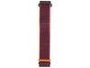 New GlacierX Grip Strap Nylon Plum Smartwatch Strap Plum + Pink & Orange 22mm