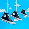 Converse 1970s Classic Canvas High Top Sneakers Baby Sneakers Black 771639C