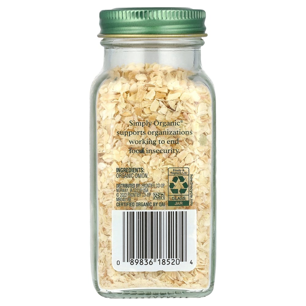 Simply Organics Minced Onion 63g (2.21oz)