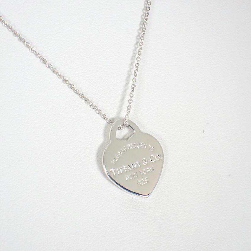 [Pre-owned] TIFFANY 925 Return to Tiffany Heart Pendant/Necklace/j70-1