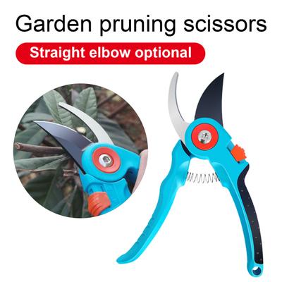 Gartenschere für Zuhause mit ergonomischem Griff, rutschfester Griff, rostfreie Gartenschere, multifunktionales Pflanzen-Bonsai-Trimmer-Gartenwerkzeug