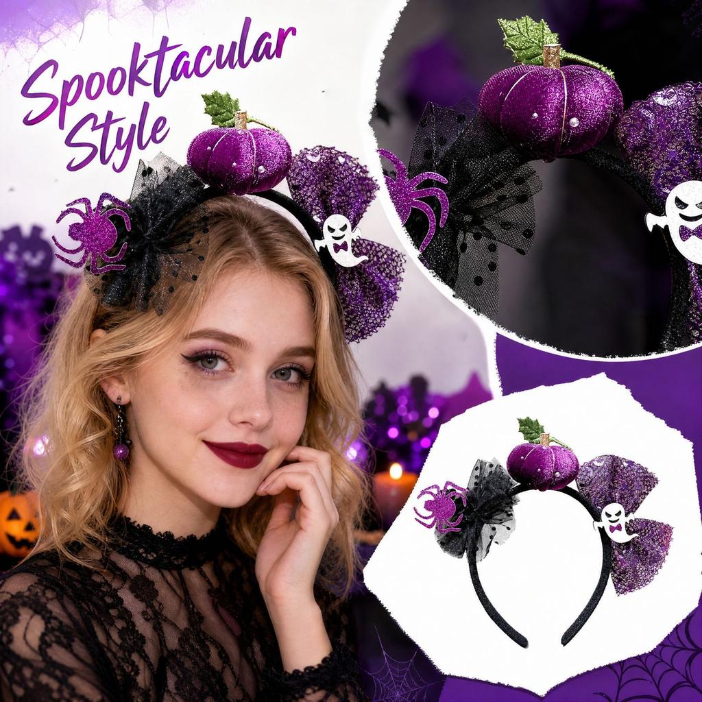 Women's Halloween Headband Funny Hair Accessory for Costume Party