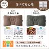 [New Edition Pillow] Minmaku Everyone's Pillow, Premium Soft Type, Height Adjustable, Washable, Comfortable Sleep, No Stuffiness, Perfect Gift for
