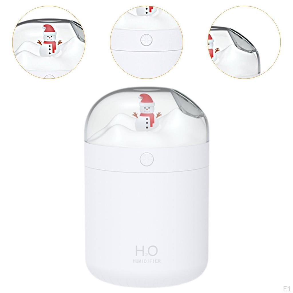 Compact Air Humidifier with Soothing Night Light for Home And Office