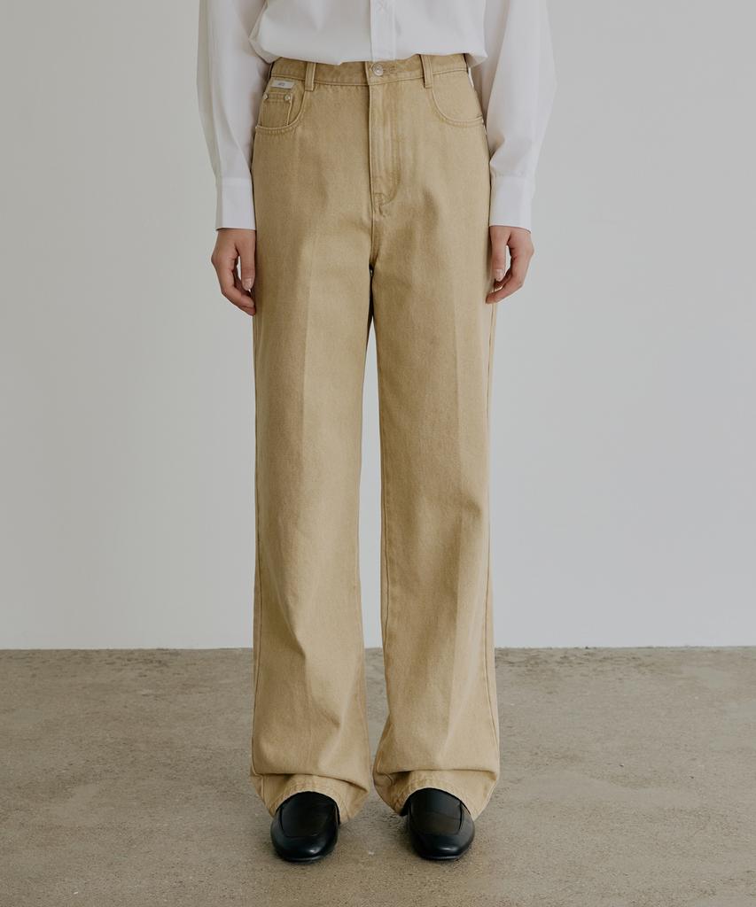 ARTID Straight Denim Pants_Beige