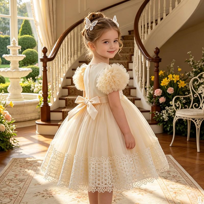 Girls Princess Dress 2026 Party Gown Toddler Teen Formal Occasion