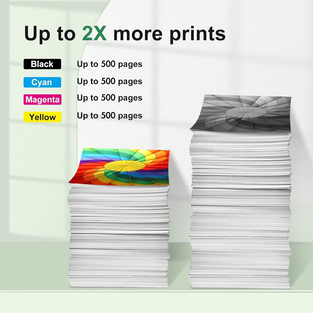 LC401XL Ink Cartridges for Brother Printer High Yield Replacement for Brother LC401 XL Ink Cartridges Work with MFC-J1010DW MFC-J1012DW MFC-J1170DW