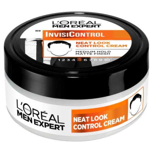 L'OREAL PARIS Men Expert Invisi Control No. 5 Neat Look Clear Cream For Medium Hold Matte Finish 150 Ml