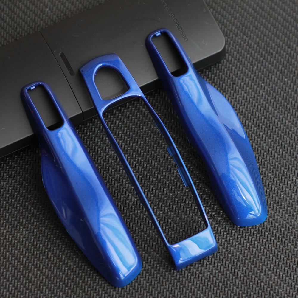 Ensemble de coques de clé télécommande intelligente pour Porsche Panamera Spyder Carrera Macan Boxster Cayman Cayenne 911 970 981 991
