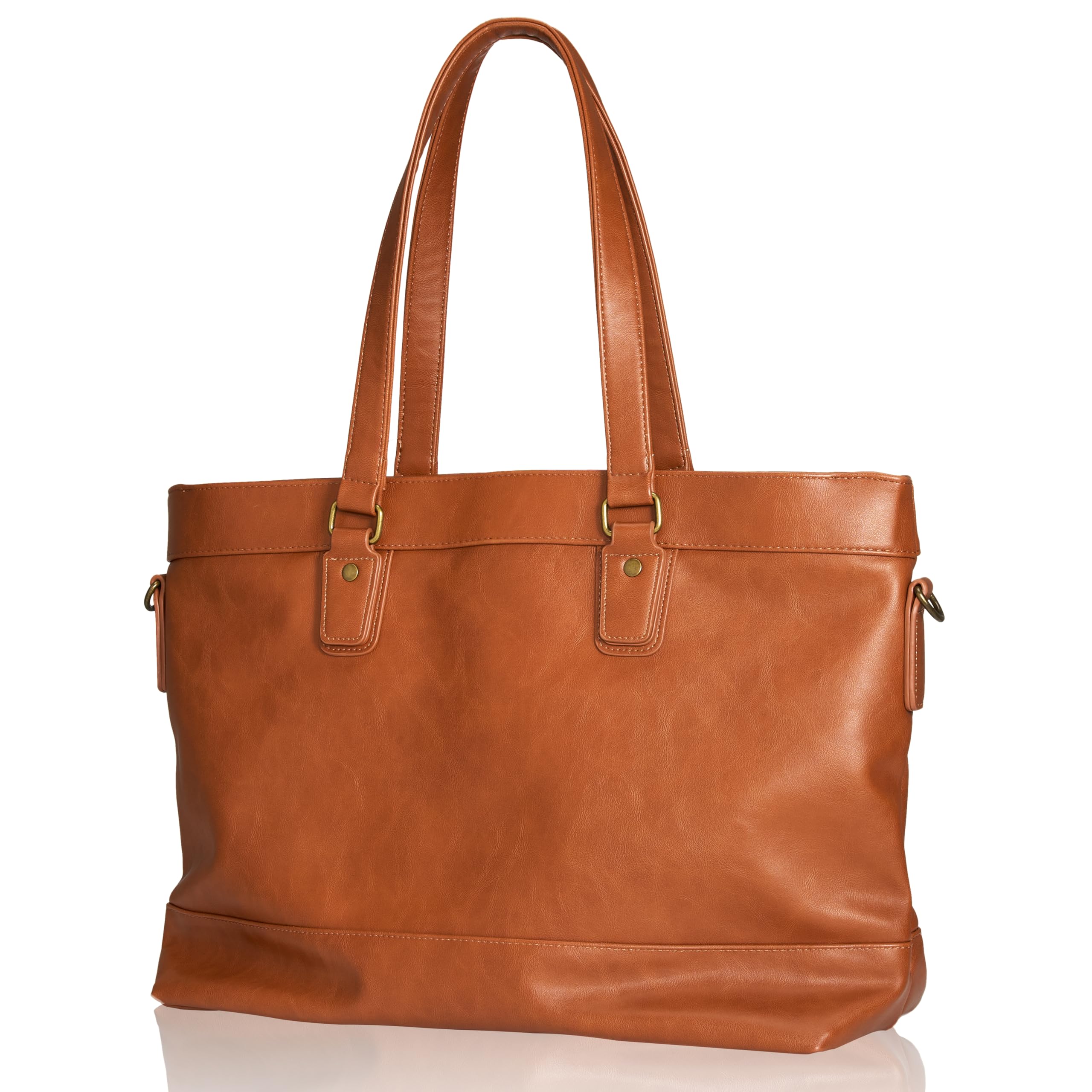 

Business Business Tote Dark Brown [GLEVIO] Bag, Men s Bag, Camel,