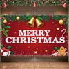 Christmas Banner Holly Leaves Christmas Photo Banner Christmas Event Banner Gift Boxes For Xmas Event Family Celebration Home