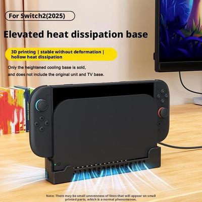 For Switch2 Host Cooling Fan Base NGC HUB Expansion Host Gaming Accessories Wall Bracket Cooler F9M4