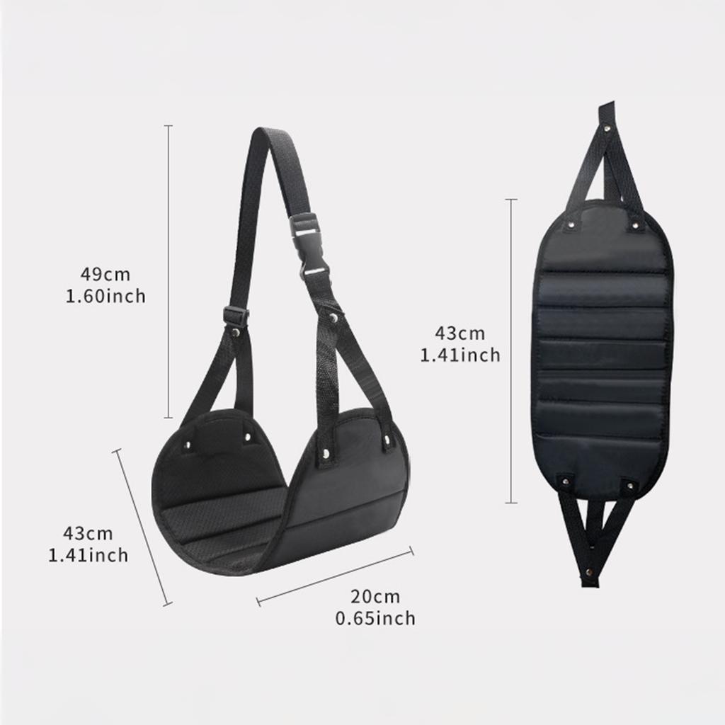 Reise Fußstützen Hängematte Outdoor Verstellbare Beinentspannungs-Schlinge