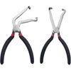 2Pcs 37960 Electrical Disconnect Pliers 60 Degree Plier and Straight Plier Automotive Electrical Connector Disconnect Pliers
