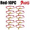 1116 Horse Year Bracelet Red String ‘Ben Ming Nian’ Handwoven Zodiac Gift Lucky Red Bracelet New Year Fortune Present
