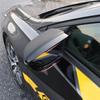 Rearview Mirror Cap Rain Eyebrow Protection Decoration Cover Trim For GAC Trumpchi Empow  - 2025 Carbon Fiber Accessories