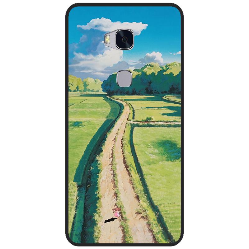 For Huawei Honor 5X Case TPU Soft Cartoon Back Cases For Huawei GR5 2016 Case Silicone Honor 5 X KIW KII L21 L22 Honor5x