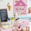 1 Set Mini Ice Stick Ornament Cute Miniature Dollhouse Food Simulation Ice Cream Popsicle Model For Doll Diy Accessories