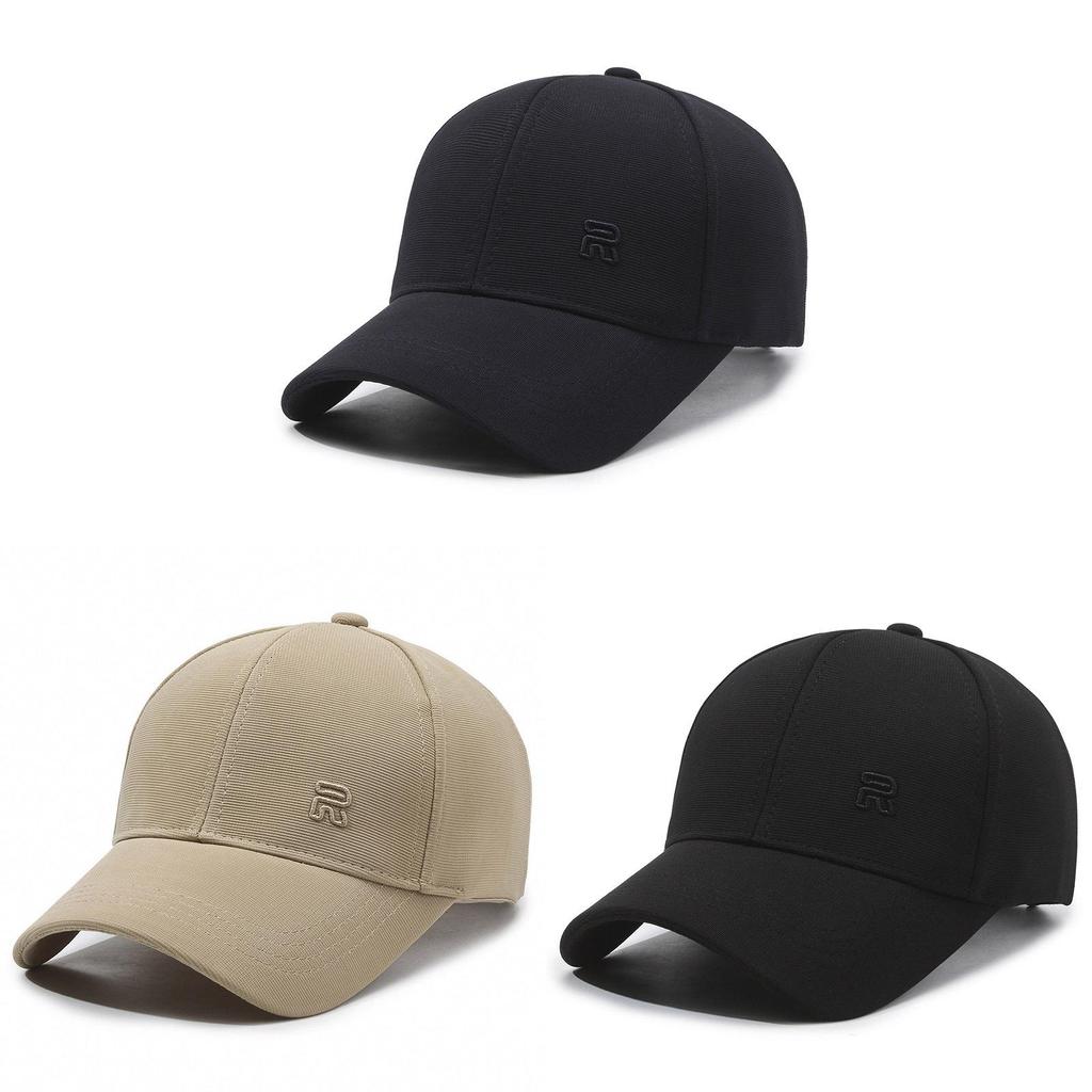 Casual Baseball Hat Men Autumn Sunshade Cap With Adjustable Fit And Letter Embroidery