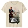 The Great Escape 1963 Movie Poster Inspired Tshirt Retro 60s Tee Unisex