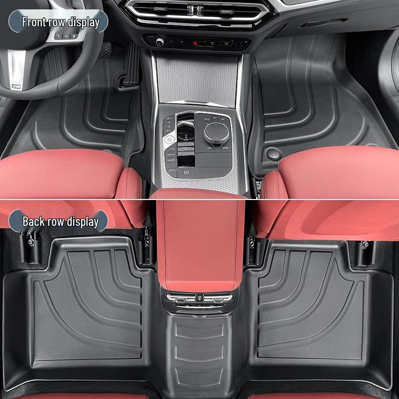 Eco-Friendly TPE Car and Trunk Mats for 2018-2024 BMW 3 Series Long Wheelbase