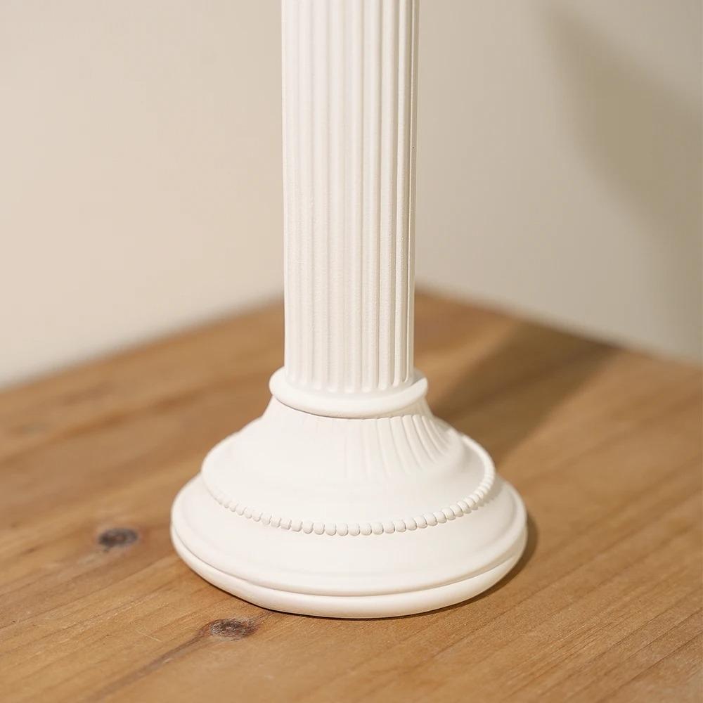 Roman Pillar Greek Temple Ruins Ornaments Classic Column Architectural Statue Sculpture for Wedding Table Home Garden Decor
