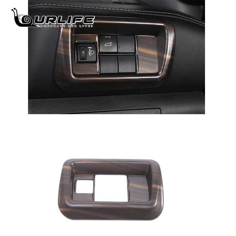 Pentru Toyota Highlander Kluger XU70 2022 2023 Autocolante de acoperire pentru decorațiuni interioare de culoare mahon auto ABS