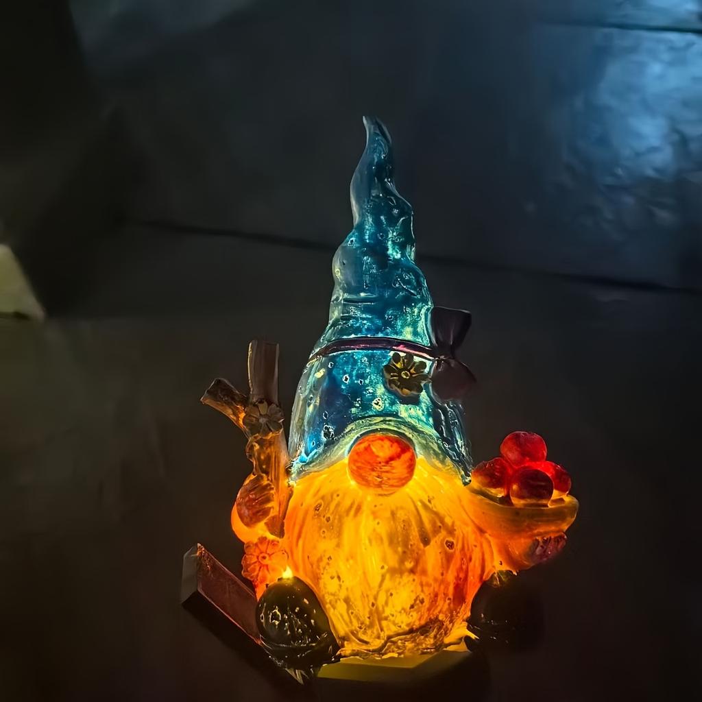 Gnome Resin Garden Stake Light, Outdoor Decorative Lighting for, Patio