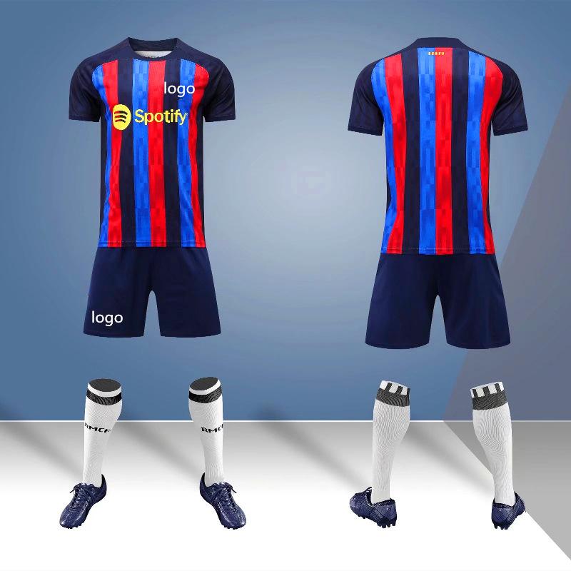 Seturi de uniforme de fotbal, Tricouri pentru bărbați și femei, Uniforme școlare, Uniforme de antrenament, Îmbrăcăminte sport cu mânecă scurtă, Vară