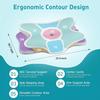 Cervical Pillow for Neck Pain Relief, Ergonomic Neck Pillow for Sleeping Contour Memory Foam Pillows with Cooling Pillowcase, Orthopedic Bed Pillow