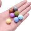 10 Stück/Los 15mm Baby-Silikonperlen Beißringe für 4-6 Monate Spiral-Lebensmittelechtes Silikon Beißring Schnuller Kette Halskette Herstellung