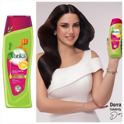 Repair & Restore Shampoo Honey & Egg Vatika for Damaged Hair And Split-Ends