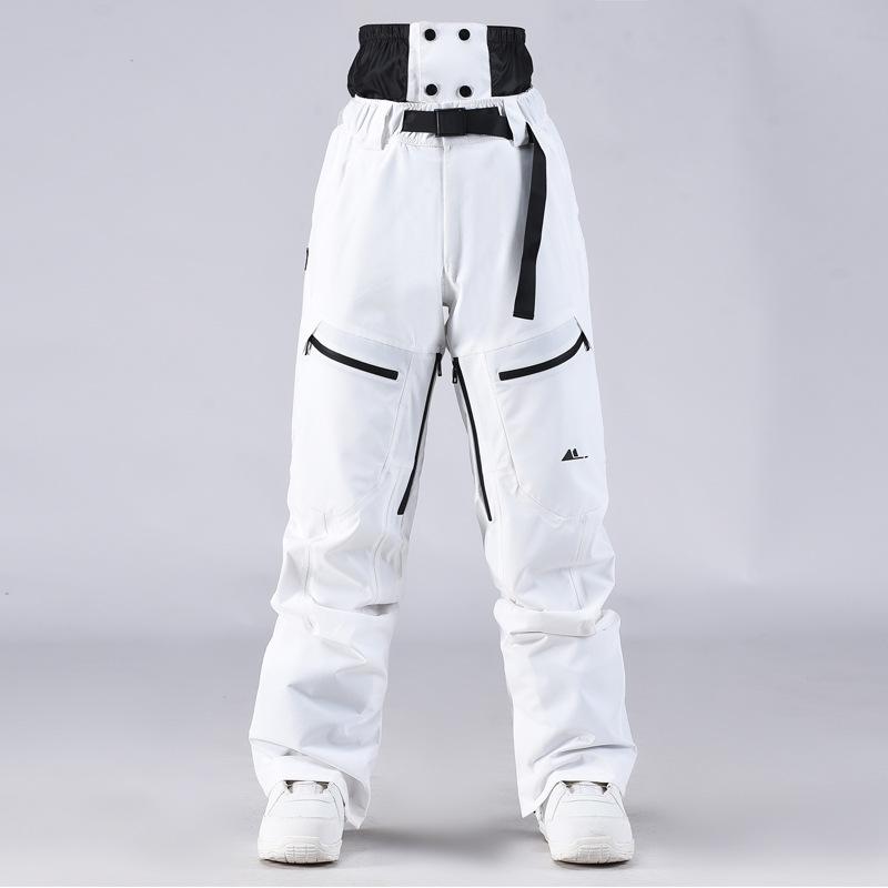 Ski Pants for Women and Men Outdoor Winter Warm Insulated Waterproof Windproof Skiing Pants Unisex Breathable Sport Workout Snowboarding Snow Trousers