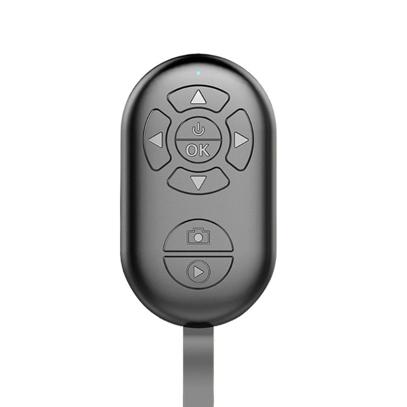Portable Bluetooth Remote Shutter Control Selfie Page Turner 10M Remote Control For Phone Tablet E Book Video Shooting