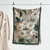Autumn and winter new double-sided color oil painting series imitation cashmere thickened warm scarf women's air conditioner shawl