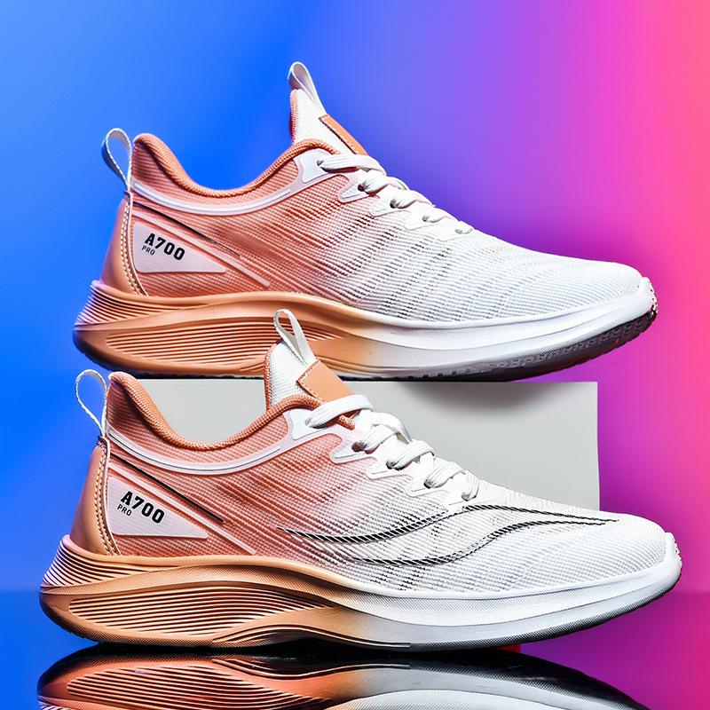 Extra large size men's shoes sports shoes middle school students soft-soled running shoes mesh breathable non-slip feet wide feet fat shoes men 50