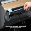 Driver Side Mini Glove Compartment Storage Box for Tesla Model Y 2021-2024 Car Accessories Dashboard Phone Holder Eyeglass Case