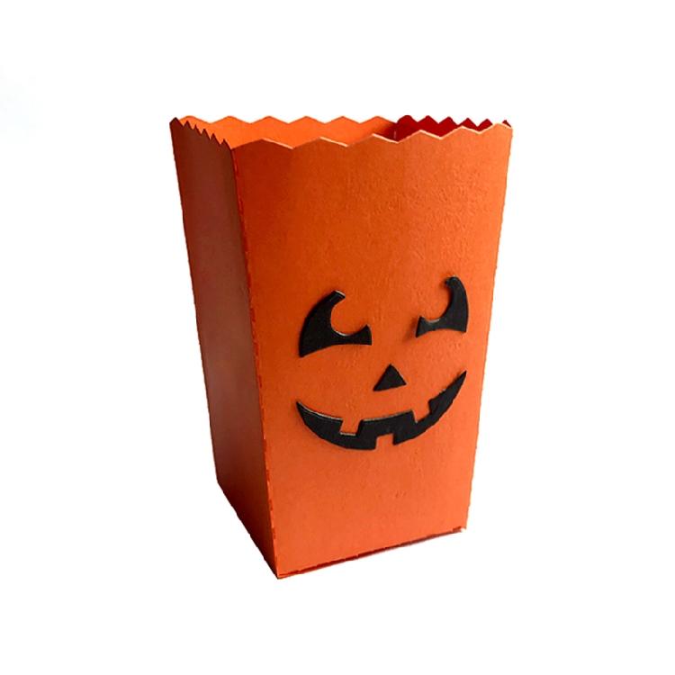 Halloween Popcorn Box Cutting Dies DIY Stamps Crafts Scrapbooking Photo Album