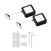 A84E-Retractable Remote Control Tethers, Remote Cable Lock , 6.6Ft /2M Remote Control Security Lock For TV And DVD 8 Pcs