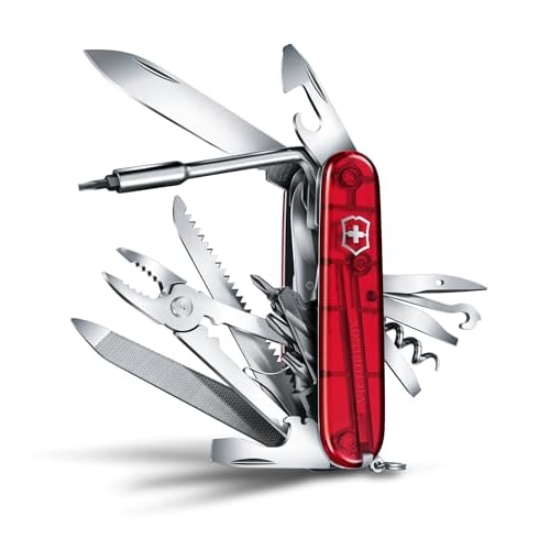 VICTORINOX CyberTool L Swiss Army Knife, Multi-Function Knife, DIY Precision Screwdriver Set, PC Disassembly Tool Set, Swiss-Made Multi-Tool with 39 F